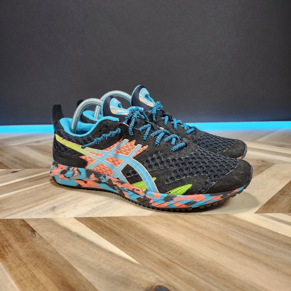 ASICS Women's Gel-Noosa Tri 12 Running Shoes, Size 8.5 US, Black Blue Athletic